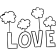 Love from the Clouds Craft Stamp