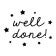 Well Done Sparkles Teacher Stamp