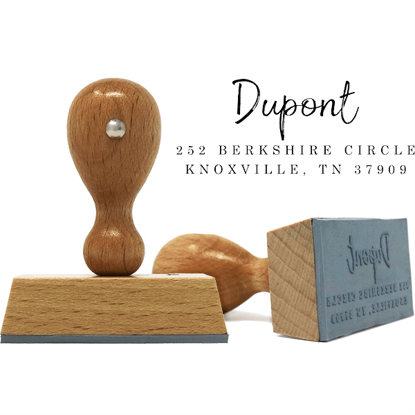 Dupont European Return Address Stamp