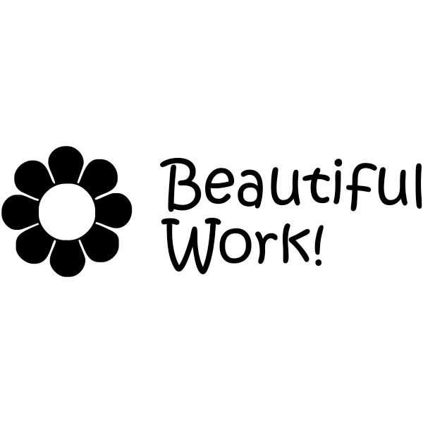 Beautiful Work Teacher Feedback Stamp