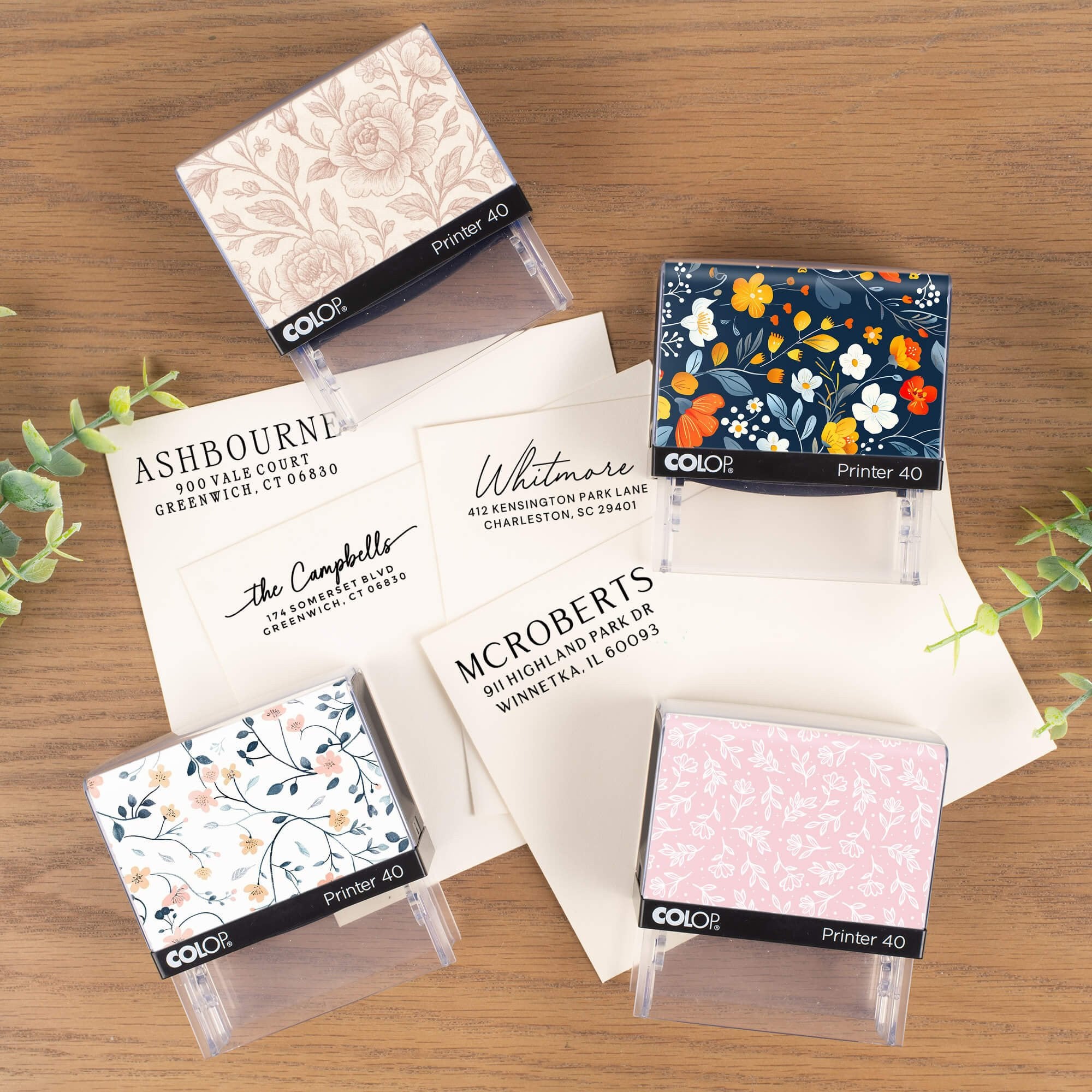 Personalized Address Stamp - Choose From 4 Custom Looks