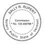 Vermont Notary Round Seal