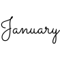 January Journal Stamp