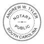 South Carolina Notary Round Seal