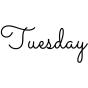 Tuesday Journal Stamp