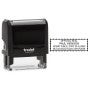 Illinois Notary Rectangular with Serrated Border Seal