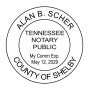 Tennessee Notary Round Seal