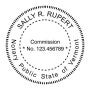 Vermont Notary Round Seal