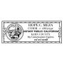 California Rectangle Notary Seal