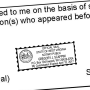 West Virginia Notary Rectangle Seal