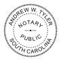South Carolina Notary Round Seal