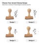 Floral Accent Stamp Choose your Design