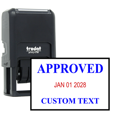Approved Custom One Line Dater Stamp