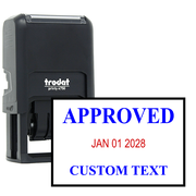 Approved Custom One Line Dater Stamp