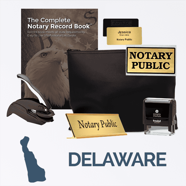 Delaware Deluxe Notary Kit