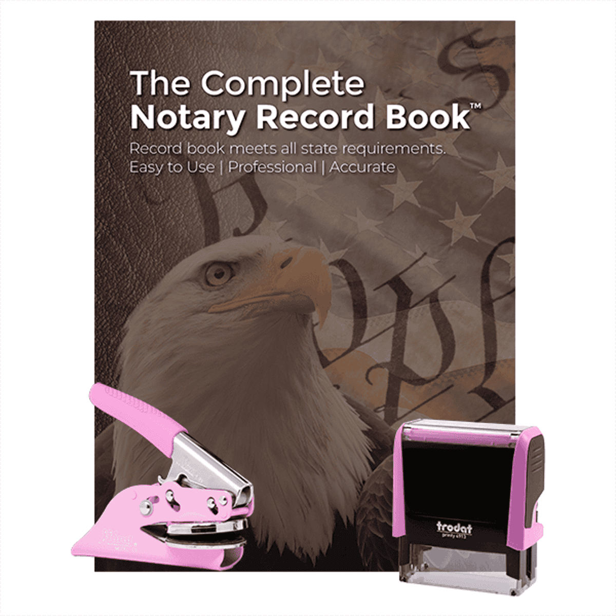 Delaware Pink Value Notary Kit