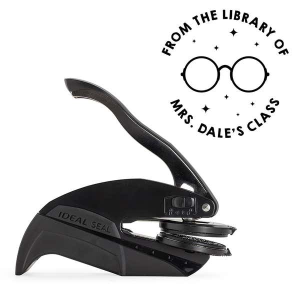 Round Eyeglasses From the Library Of Book Embosser