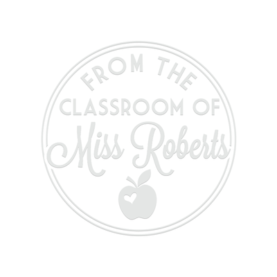 Classroom Apple Teacher Book Embosser