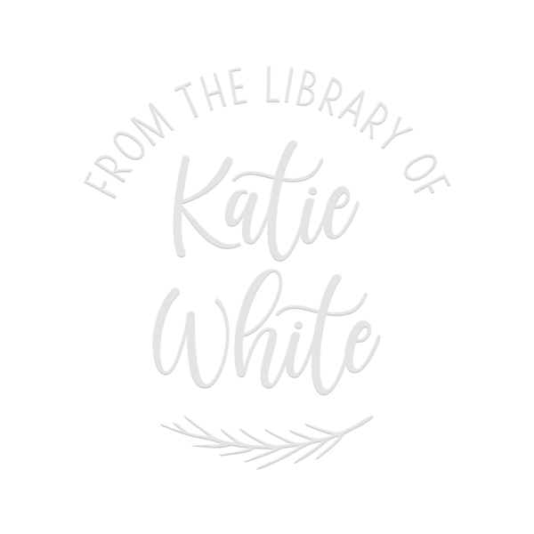 Farmhouse Script Custom Name Library Embosser