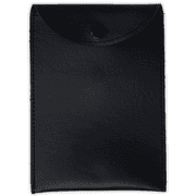 Black Vinyl Embosser Pouch