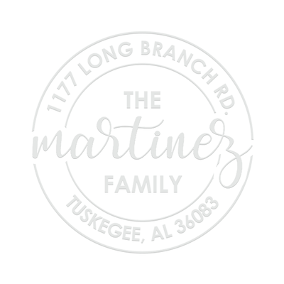 Marchy Script Address Embosser