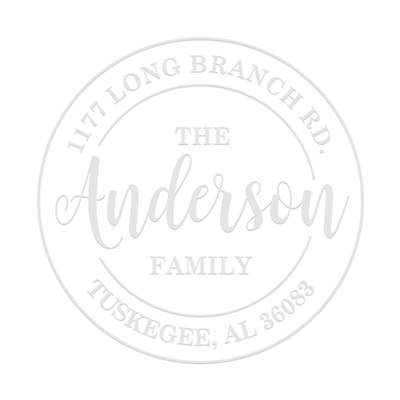 Playful Script Address Embosser