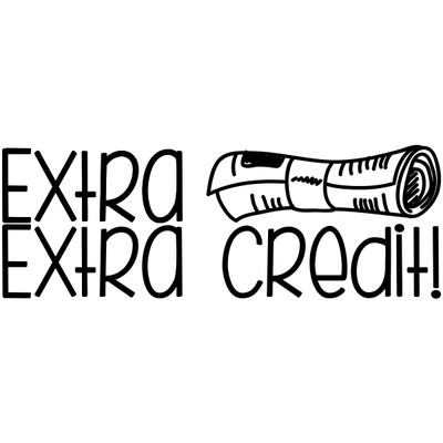 Extra Credit Teacher Stamp