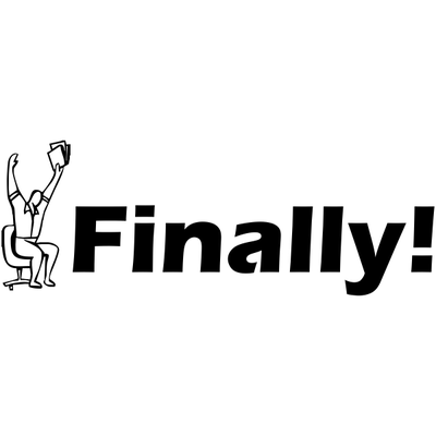 Feedback - Finally! Rubber Teacher Stamp