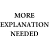 Feedback - More Explanation Needed Rubber Teacher Stamp