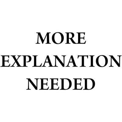 Feedback - More Explanation Needed Rubber Teacher Stamp