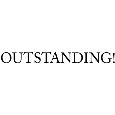 Feedback - Outstanding! Rubber Teacher Stamp