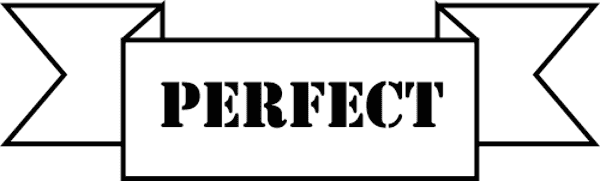 Perfect banner teacher rubber stamp