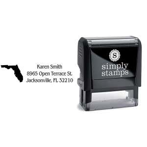 Florida Return Address Stamp Body and Design