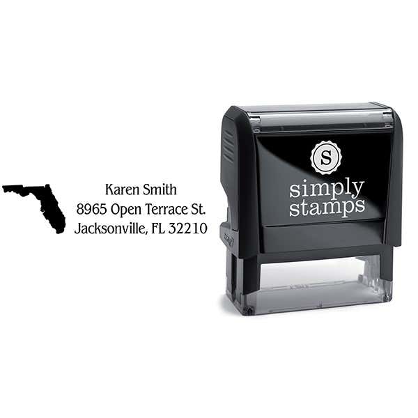 Florida Return Address Stamp Body and Design