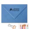 Daisy Flower Address Stamp Imprint Example
