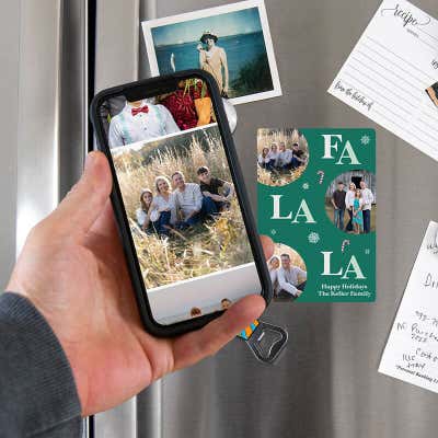 Fa La La Photo Magnet - alternate view