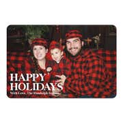 Happy Holidays Photo Magnet