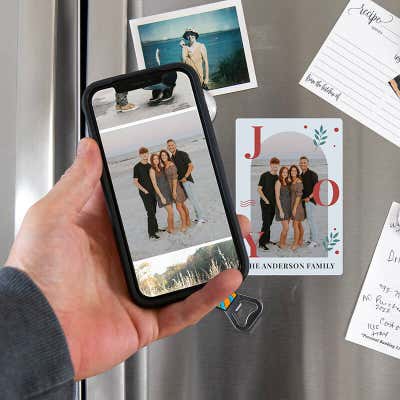 Joyful Photo Magnet - alternate view