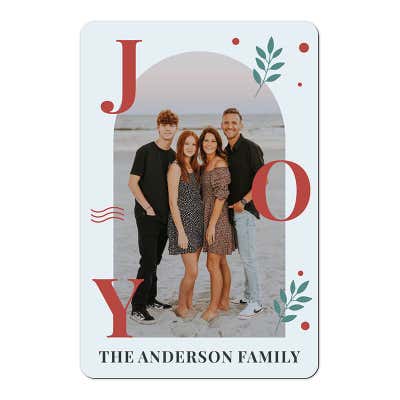 Joyful Photo Magnet