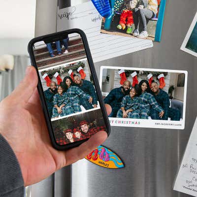 Cozy Christmas Photo Magnet - alternate view