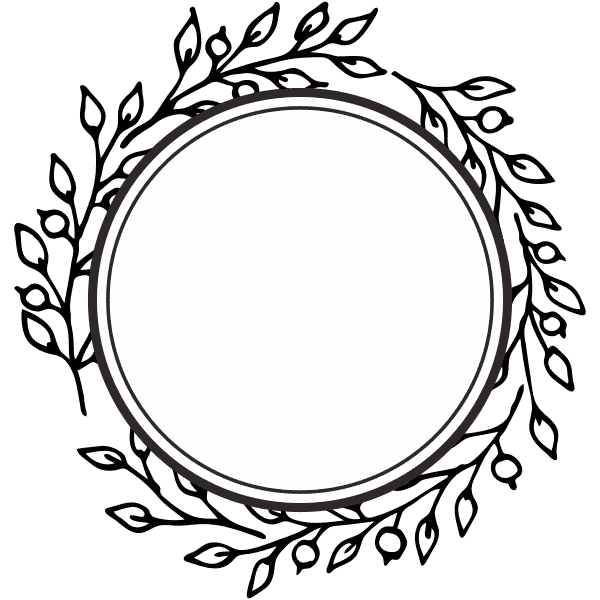 Framed Wreath Stamp