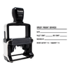 Custom Condensed Business Form Stamp with Body
