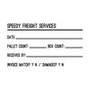 Custom Condensed Business Form Stamp