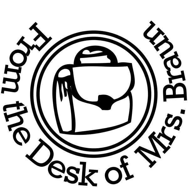 Satchel From The Desk Of Custom Teacher Stamp
