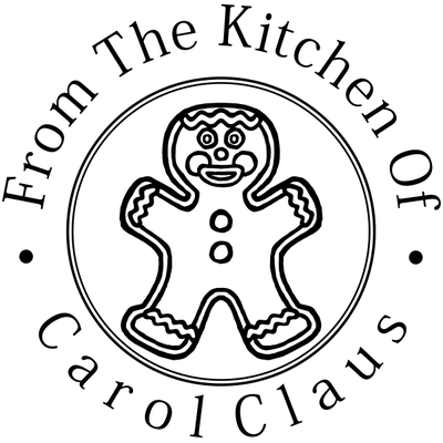 From The Kitchen Of Gingerbread Man Rubber Stamp