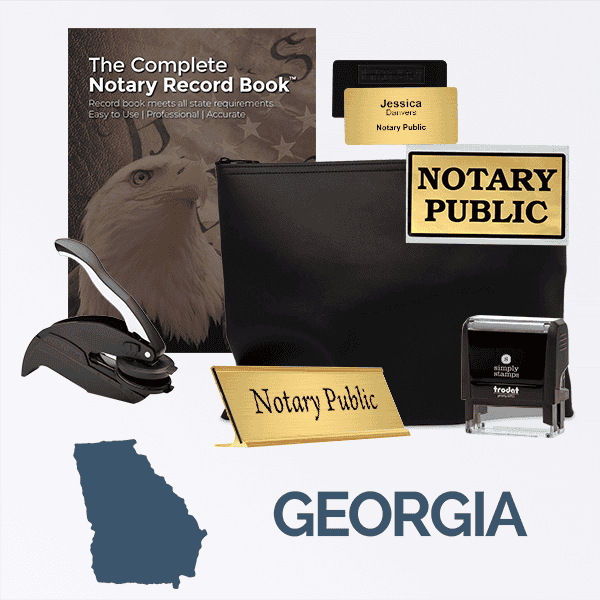 Georgia Deluxe Notary Kit