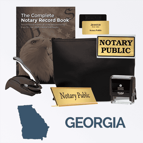 Georgia Deluxe Notary Kit