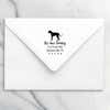 Great Dane Love Address Stamp