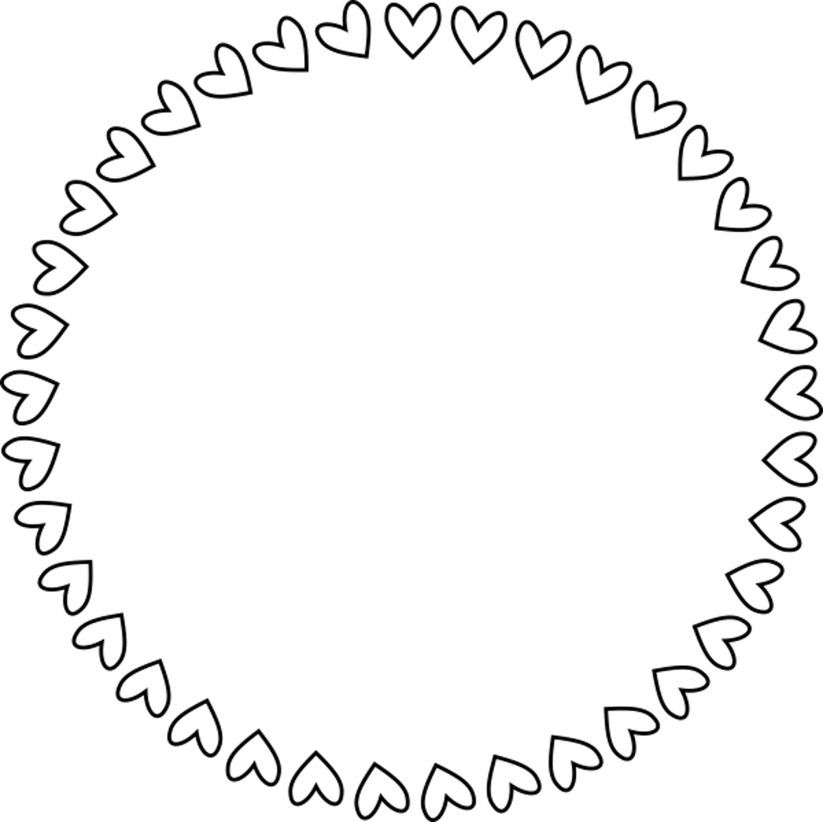 Heart Wreath Stamp