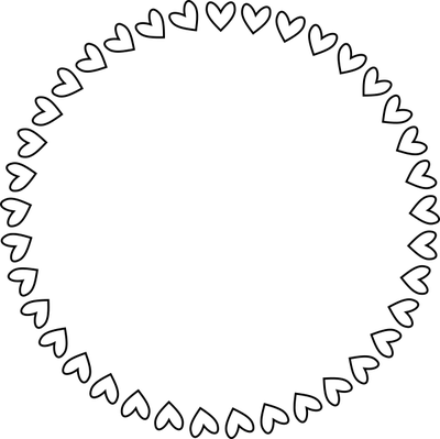 Heart Wreath Stamp